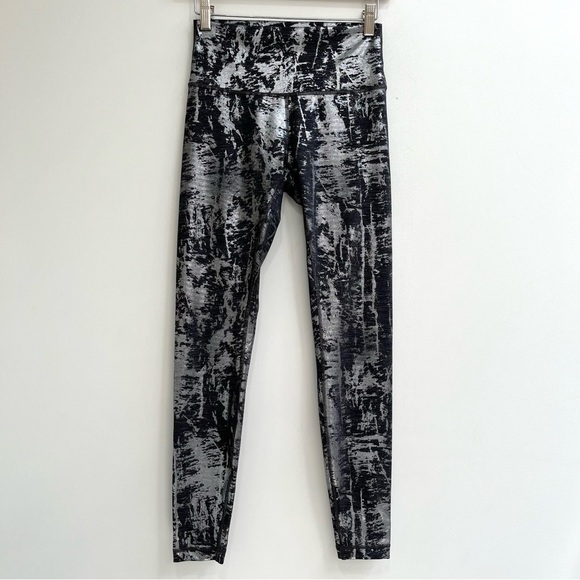 Lululemon Wunder Under Hi-Rise Tight Brindle Foil 28" Leggings W5BIHS Size 6 - Picture 3 of 12